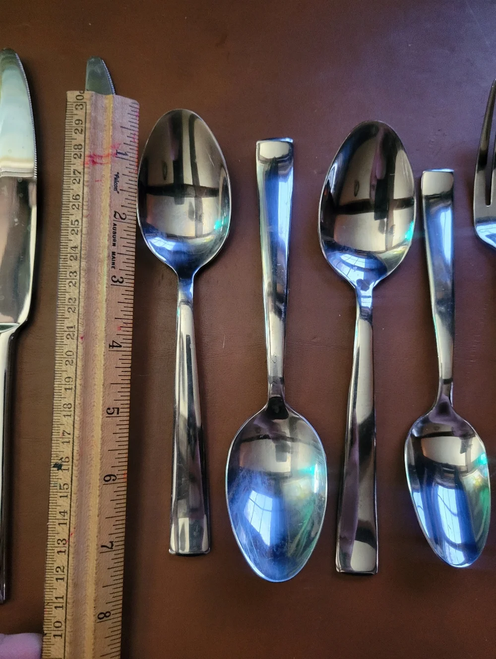 16 PIECE SET OF~~ONEIDA CHINA STAINLESS STEEL FLATWARE SET!!